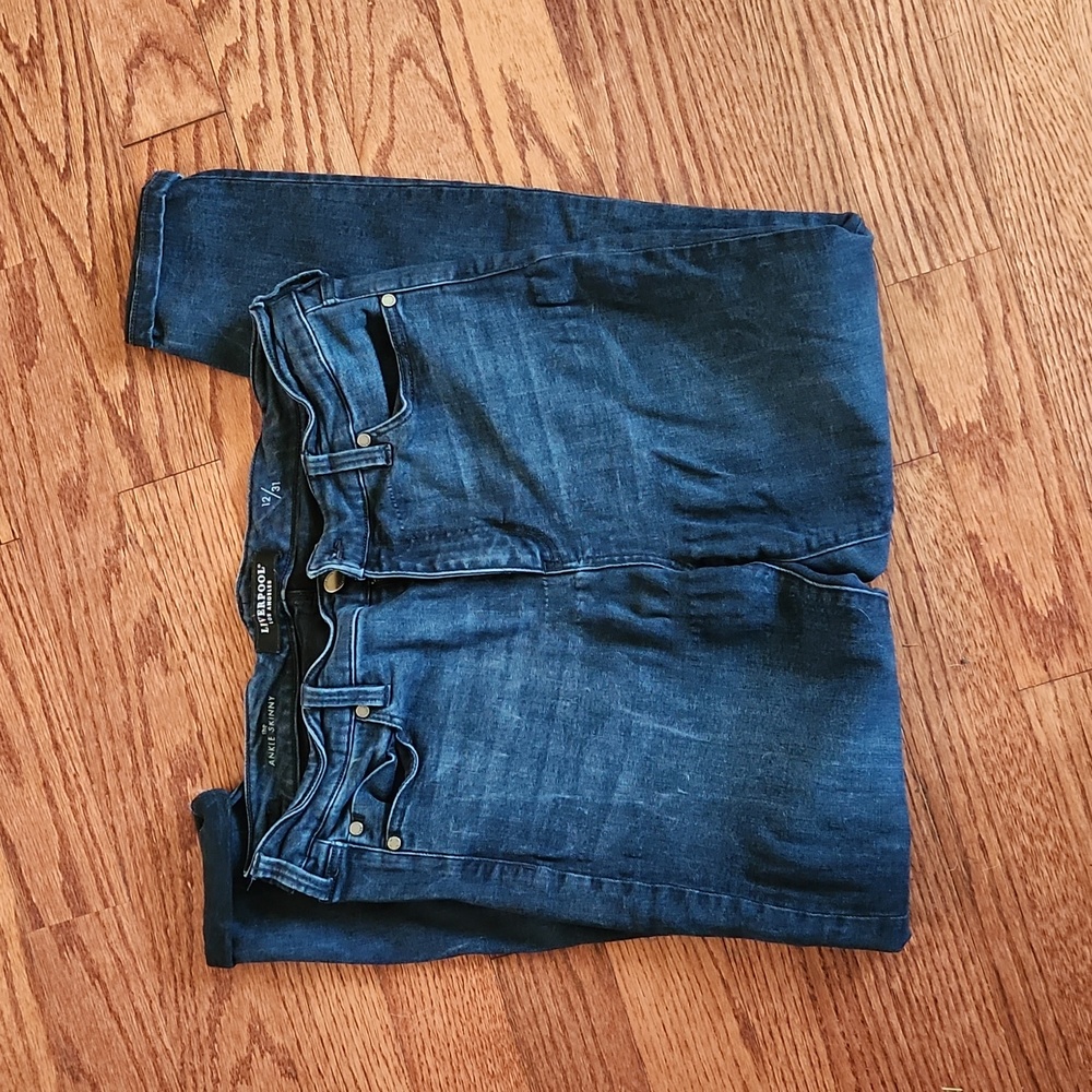 Liverpool Los Angeles Skinny Denim Jeans, size 12/31.